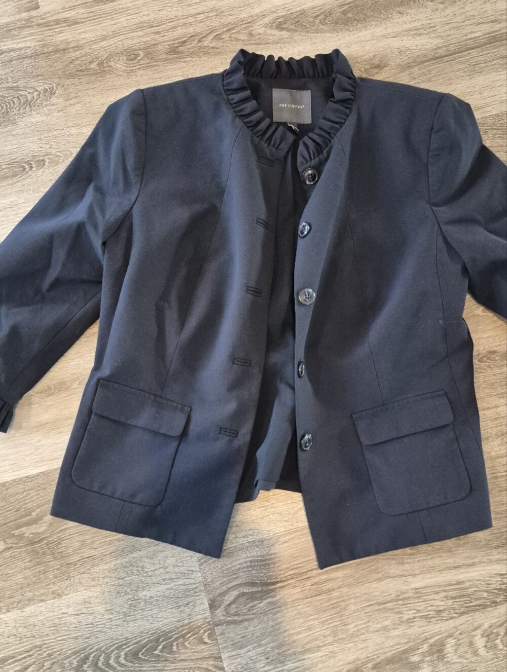 The Limited Navy Blue Blazer Jacket